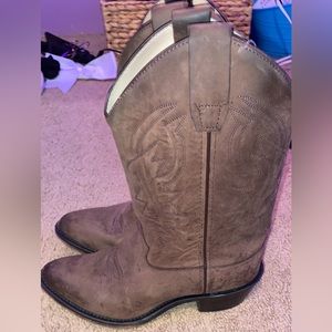 68151 Leather Upper Boots